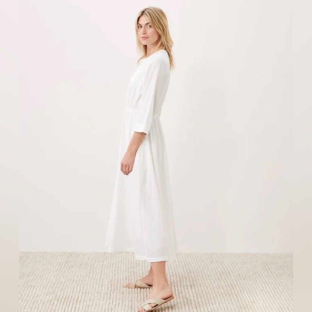 Jenni Kayne Women's Seersucker Shirtdress - Picture 3 of 15